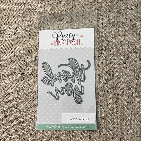 Thank you die cut - Picture 1 of 1